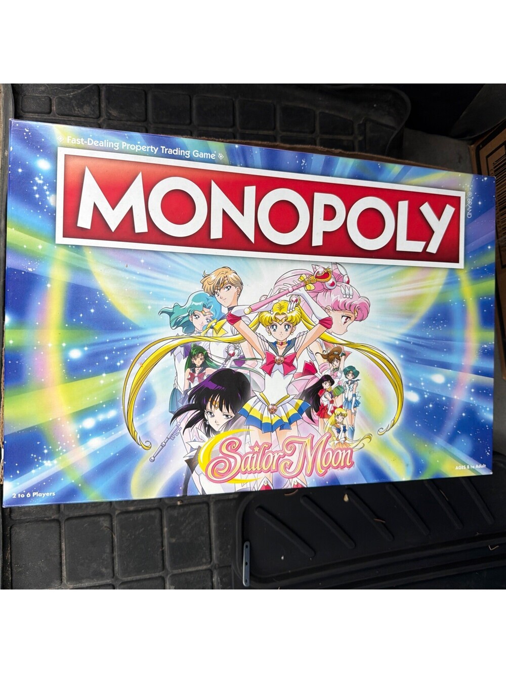 MONOPOLY Monopoly Sailor Moon Board Game Complete Set, Custom Tokens, 2P, 8+